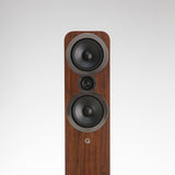 Q Acoustics 3050i Floorstanding HI-FI Home Cinema Loud Speakers English Walnut-1