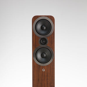 Q Acoustics 3050i Floorstanding HI-FI Home Cinema Loud Speakers English Walnut-1