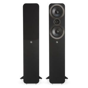 Q Acoustics 3050i Floorstanding HI-FI Home Cinema Loud Speakers Carbon Black-0