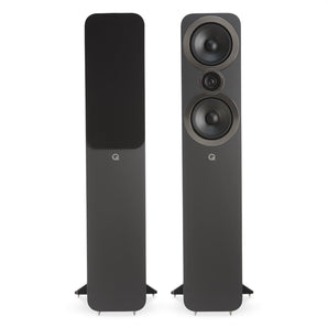 Q Acoustics 3050i Floorstanding HI-FI Home Cinema Loud Speakers Graphite Grey-0