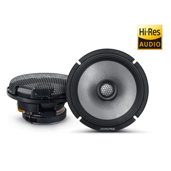 Alpine R2-S65 Speakers 6.5 Inch 16.5cm 2022 R Series 2 Way Car Coaxial 100w RMS-6