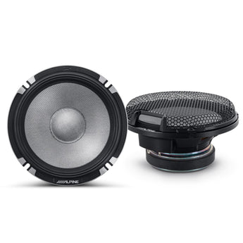 Alpine R2-S652 Speakers 6.5 Inch 16.5cm 2022 R Series Pro 2 Way Component 100w-1