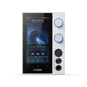 FiiO R7 Desktop Streaming Hi Res Player All In One Decoder & Headphone Amp White-0