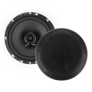 RetroSound Premium Stereo Speakers 6.5 Inch with Grills Sold as a Pair 50w RMS