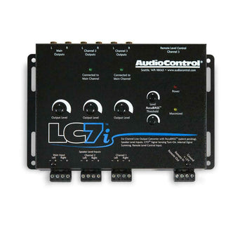 AudioControl LC7i 6 Channel Line Out Converter with Accubass & Subwoofer Control-0