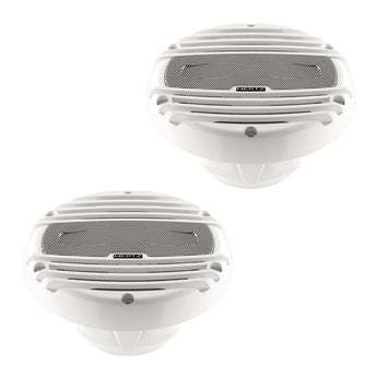 Hertz HMX 6.5 White 6.5" 2 Way Coaxial Marine Boat Speakers 75w RMS-0