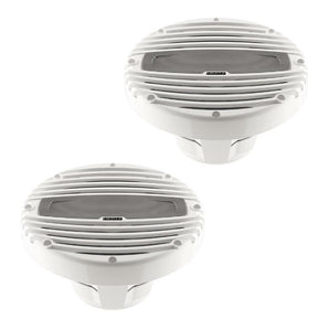 Hertz HMX 8 White 2 Way 8" Coaxial Marine Boat Speakers 100w RMS-0