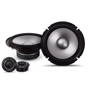 Alpine S2-S65C Speakers 6.5 Inch 16.5cm S2 Series 2 Way Component 80w RMS Pair-0