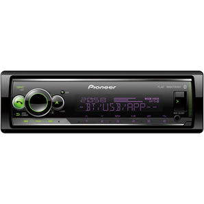 Pioneer MVH-S520BT Mechless Bluetooth Spotify USB AUX iPhone Car Radio Stereo-0