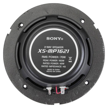 Sony XS-MP1621 Marine Boat Bathroom Speakers 2 Way 16cm 6.5" 70w RMS Pair-2