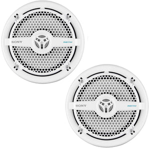 Sony XS-MP1621 Marine Boat Bathroom Speakers 2 Way 16cm 6.5" 70w RMS Pair-0