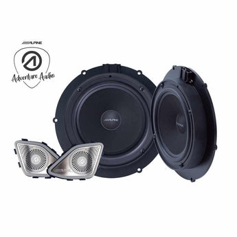 Alpine SPC-106T6 Component Speakers and Tweeters for Volkswagen Transporter T6-7