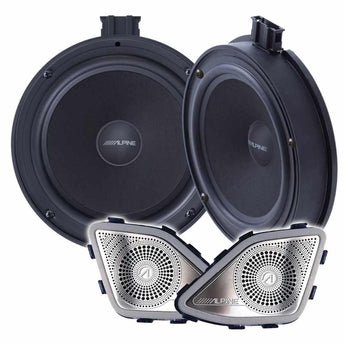 Alpine SPC-106T61 Component Speakers & Tweeters for Volkswagen Transporter T6.1-0