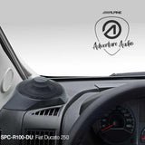 Alpine SPC-R100-DU Full Range 12cm Dash Pod Speakers for Fiat Ducato 3 45w RMS-5