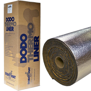 Dodo Thermo Liner XPE 6mm Roll 10m Foam Foil Lined Van Insulation Sound Proofing-0