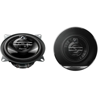 Pioneer TS-G1030F 10cm 4 Inch 3 Way Car Coaxial Door Shelf Dash Speakers 30w RMS-4