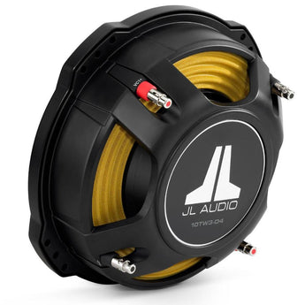 JL Audio 10TW3-D4 10 Inch TW3 Series Shallow Mount Subwoofer Dual 4 ohm 400w RMS-1