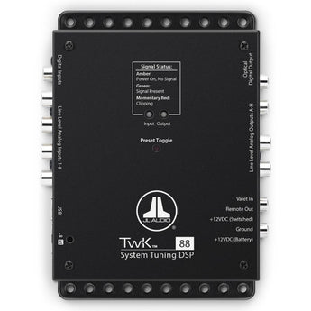 JL Audio TwK-88 Tuning DSP 8 Channel Analog & Digital Inputs and Analog Outputs-4