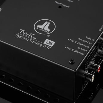 JL Audio TwK-D8 Tuning DSP 8 Channel Digital Input Only 8 Channel Analog Outputs-5