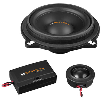 Match UP C42BMW-FRT.1 BMW 1, 2, 3, 4, 5, X Series 4 Inch Component Speakers 60w-5