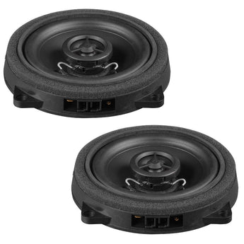 Match UP X4BMW-FRT.2 BMW 1, 2, 3, 4, 5, X Series 4 Inch Coaxial Speakers 60w RMS-0