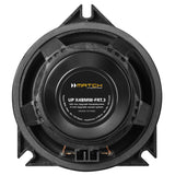 Match UP X4BMW-FRT.3 BMW 1, 2, 3, 4, 5, X Series 4 Inch Coaxial Speakers 60w RMS-2