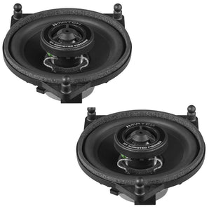 Match UP X4MB-FRT Mercedes C & E Class 2 Way 4 Inch Coaxial Car Speakers 60w RMS-0