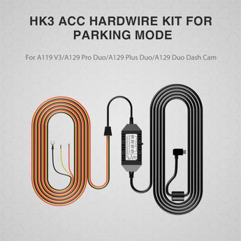 Viofo HK3 Hardwire Parking Mode Power Cable for A119 V3 & A129 Dash Cam Camera-5