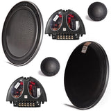 Morel Virtus Nano Carbon 62 2 Way Shallow Mount Component Speakers 100w RMS-0