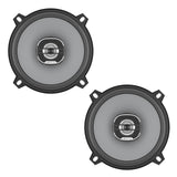 Hertz UNO X 130 5" 13cm 130mm 2 Way Car Door Coaxial Speaker Kit Pair 40w RMS-0